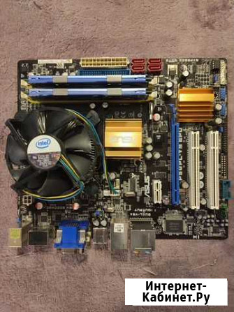 Материнская плата asus P5QL/EPU intel core2duo Санкт-Петербург - изображение 1