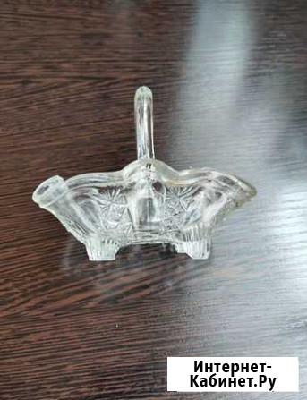 Раритетное стекло Солонка 1910 года Ростов-на-Дону - изображение 1