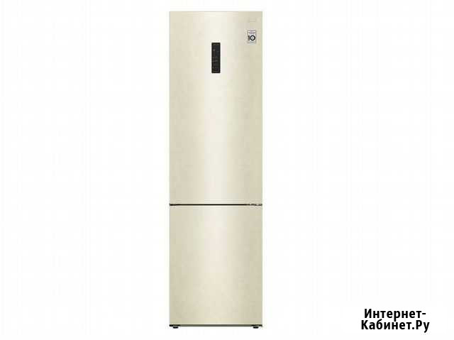 Холодильник LG GA-B509cetl, двухкамерный, бежевый Астрахань - изображение 1