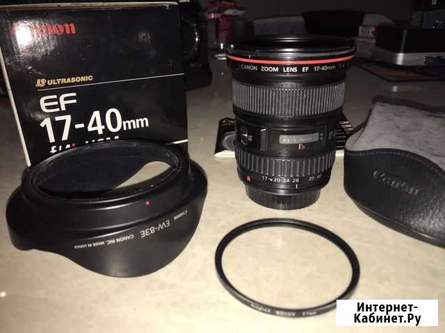 Продам Canon EF 17-40 mm F/4 L USM Ялта - изображение 1