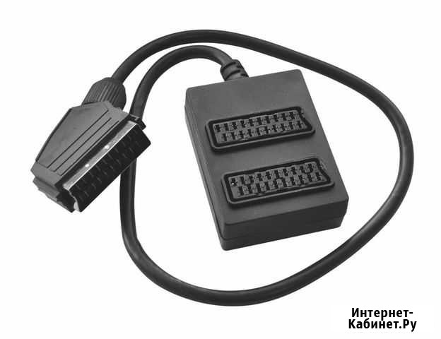 Разветвитель scart - 2 scart Новая Ладога - изображение 1