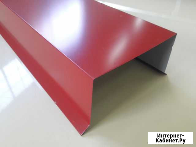 Парапет кровельный 90*230*90 RAL 3011 Санкт-Петербург - изображение 1