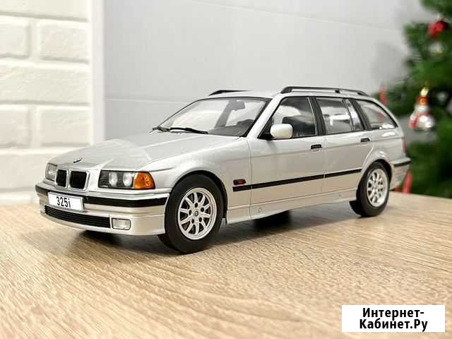 BMW 325i E36 Touring 1995 silver 1:18 MCG Уфа - изображение 1