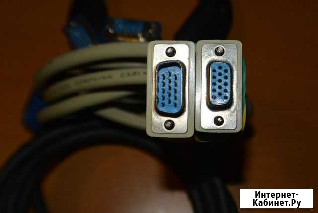 Кабель монитора VGA -VGA Липецк - изображение 1