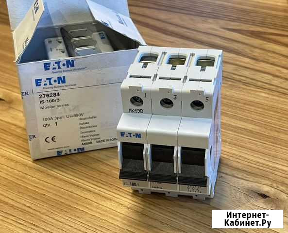 Выключатель нагрузки IS-100/3 eaton 276284 Тельмана - изображение 1