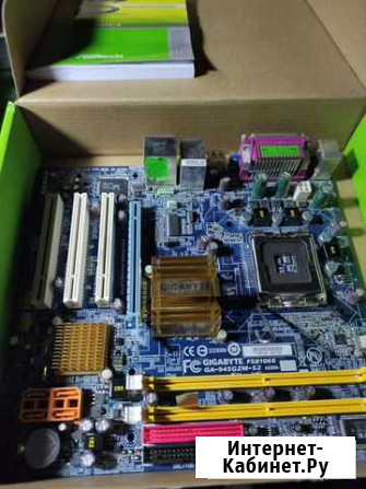 Материнская плата gigabyte ga-945gzm-s2 Вологда - изображение 1