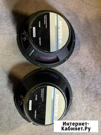 Динамики Hartke 100 вт 10xl8, celestion hellaton Липецк - изображение 1