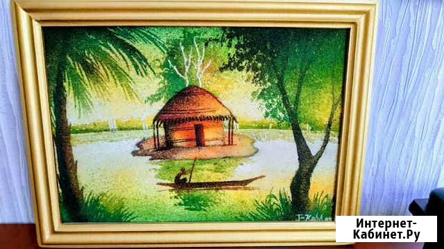 Африканские картины на песке Иваново - изображение 1