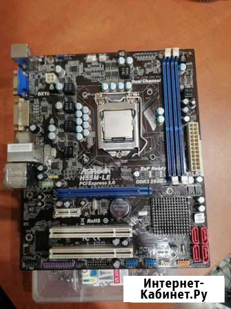 Материнская плата Asrock H55M-LE Новосибирск - изображение 1