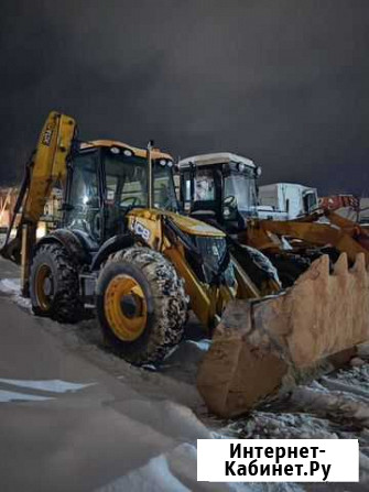 Услуги Экскаватора погрузчика jcb, чистка погрузка Вязьма - изображение 1