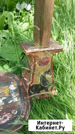 Чесалка старинная,роспись Кострома - изображение 1