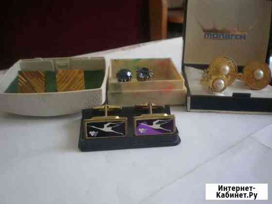 Запонки из СССР. Винтаж Белгород