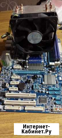 Материнская плата с процессором gigabyte+AMD+DDR3 Ростов-на-Дону - изображение 1