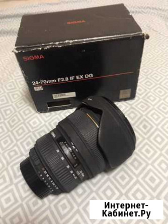 Sigma 24-70mm Набережные Челны - изображение 1