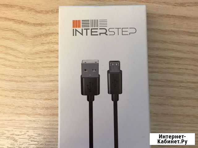 Кабель micro usb interstep 1 m Москва - изображение 1