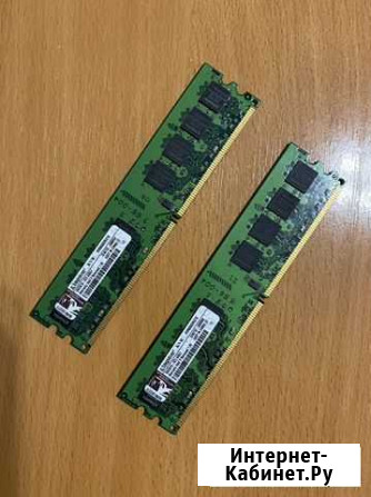 Память Kingston DDR-II PC-6400 1 Гб x 2 Киров - изображение 1