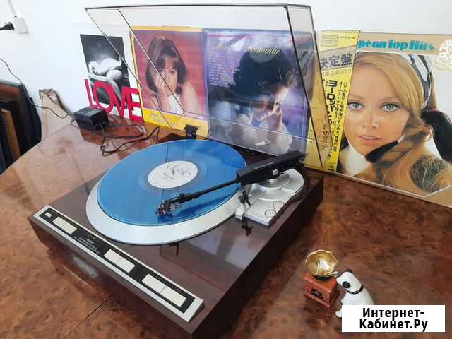 Виниловый проигрыватель Denon DP-37F Кварц Лак Тулун - изображение 1