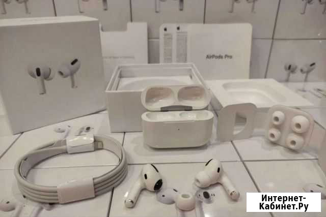 Наушники Airpods 2 / Pro (гарантия) + кейс + доста Благовещенск - изображение 1