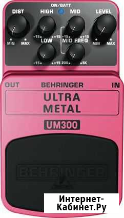 Behringer UM300 - педаль эффектов Хэви Метал- ди Воронеж - изображение 1