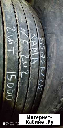 315/70R22.5 камаnf-202 б/у 2шт. рулевые Воронеж - изображение 1