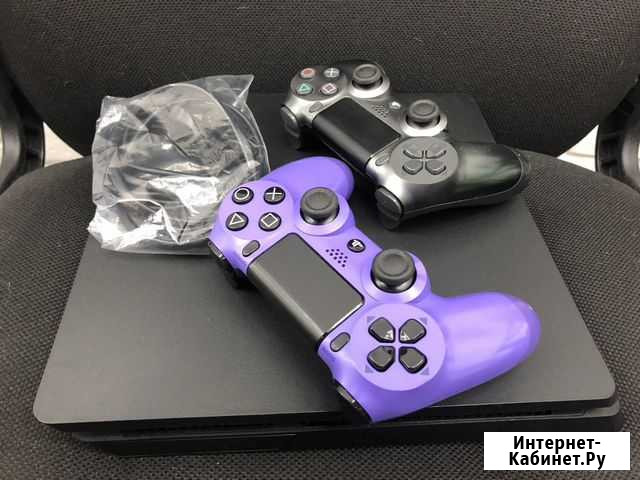 Ps4 slim 2 джойстика 500gb Воронеж - изображение 1