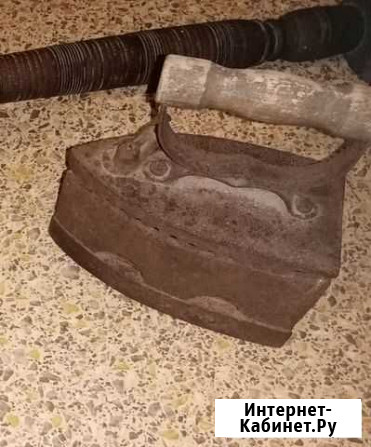 Утюг старинный Панковка - изображение 1