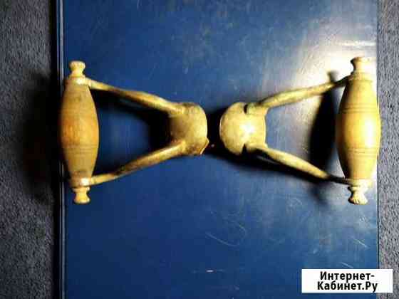 Пара бронзовых ручек от старинного самовара Сергиев Посад