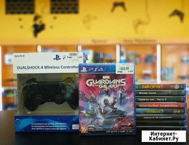 Геймпад Playstation 4 v2 (Новый)(Оригинал) Рыбинск - изображение 1