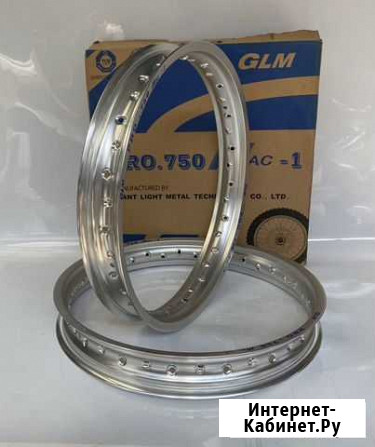 Обод мото кросс GLM 2.15 x 19 задний новый Хабаровск - изображение 1