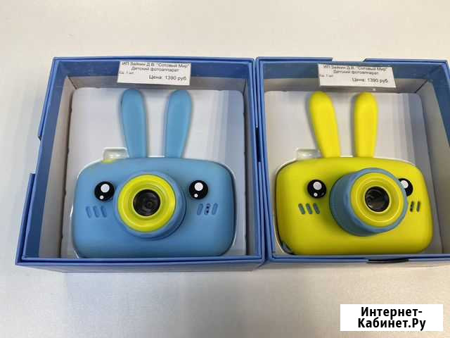 Детский фотоаппарат gsmin Fun Camera Rabbit Ярославль - изображение 1