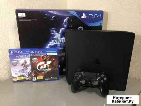 PS4 Slim + 40 игр Ессентуки