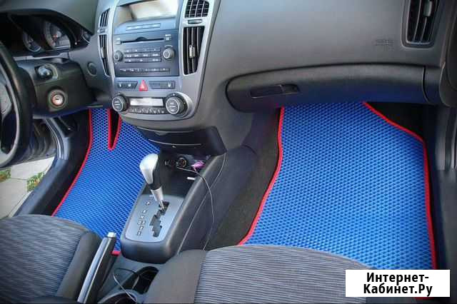 Коврики Eva - соты и ромбы / Kia Ceed Северодвинск - изображение 1