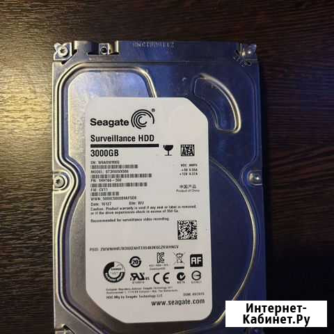 Жесткий диск Seagate Surveillance 3 Тб ST3000VX006 Волхов - изображение 1