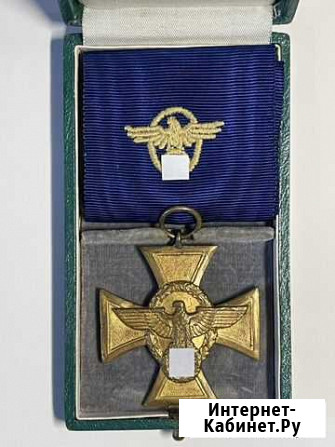 Знак 25 лет в Полиции Германия Рейх Краснодар - изображение 1