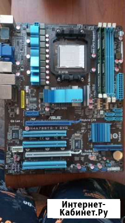 Материнская плата Asus m4a785td-v Москва - изображение 1