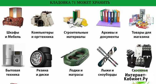 Временное хранение личных вещей на время ремонта Тула - изображение 1