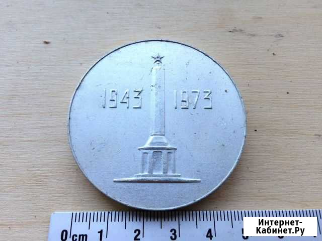 Памятная медаль 30 лет освобождения Великих Лук Москва - изображение 1