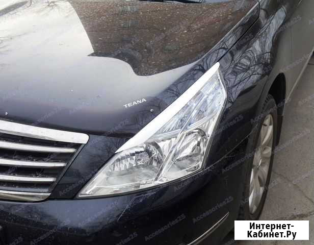 Реснички на фары Nissan Teana J32 2008-2014г Владивосток - изображение 1