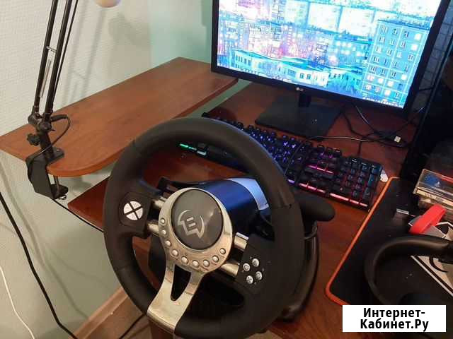 Игровой руль Sven GCW800 Челябинск - изображение 1