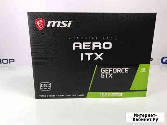 Видеокарта MSI GTX 1660 super aero ITX OC Санкт-Петербург