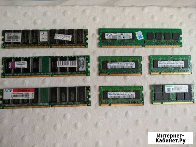 Оперативная память DDR1, DDR2 Ульяновск - изображение 1