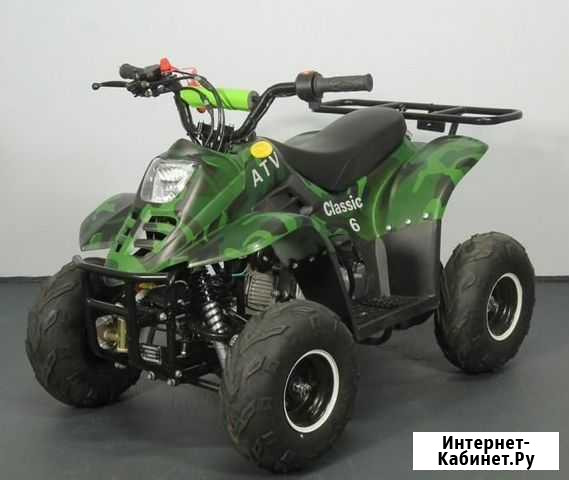 Квадроцикл бензиновый детский ATV Classic 6 110cc Москва - изображение 1