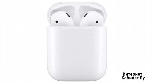 Apple AirPods 2 оригинал беспроводные новые Чебоксары - изображение 1