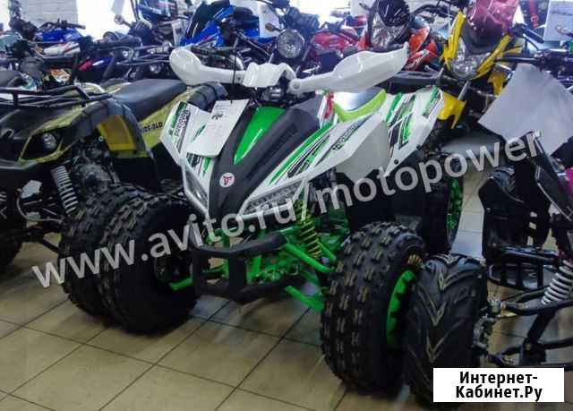 Квадроцикл Motoland coyote 125 зеленый Якутск - изображение 1