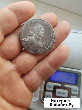1 рубль 1764г спб, яi Абинск - изображение 1
