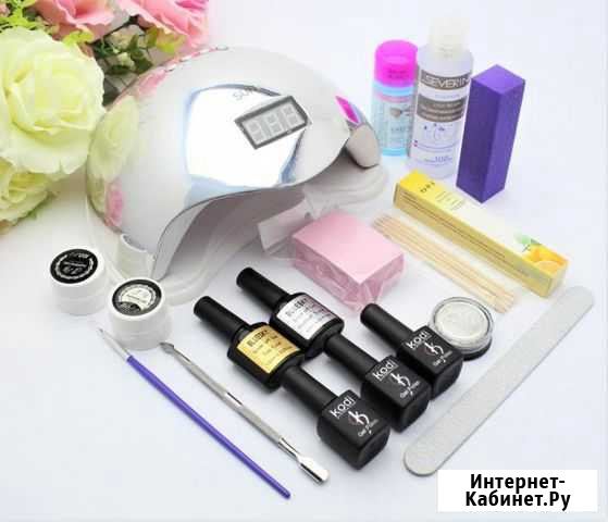 Набор для маникюра лампа 48вт + гель-лак Kodi проф Липецк - изображение 1