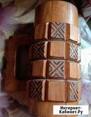 Кружка деревянная Владимир