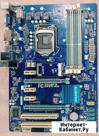 1155 сокет, Asus, Gigabyte, Материнские платы Ростов-на-Дону - изображение 1