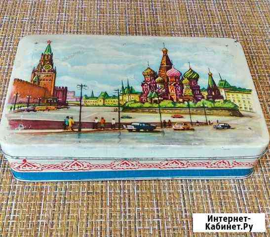 Жестяная коробка СССР Коломна