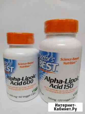 Alpha lipoic кислота Doctors Best 600/60 150/120 Новосибирск